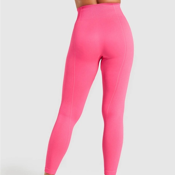 Gymshark Blue Women's ultra seamless high waisted Leggings - Picture 2 of 9